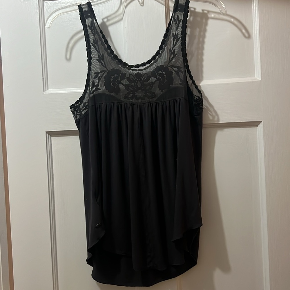 Black American Eagle Lace Tank - Picture 9 of 11